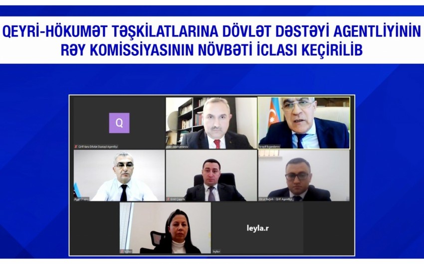 Agentliyin&nbsp;Rəy Komissiyasının növbəti iclası keçirilib