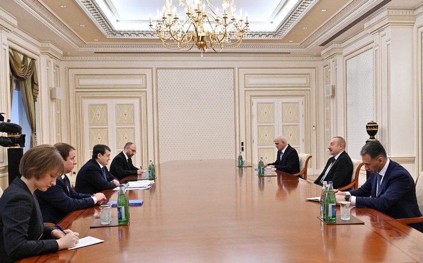 Prezident İlham Əliyev Putinin köməkçisini qəbul etdi: nələr müzakirə olunub? (FOTO)