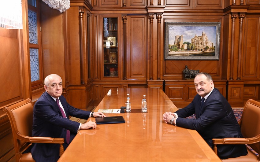 Əli Əsədov Sergey Məlikovla&nbsp;görüşüb - Müzakirə (FOTO)