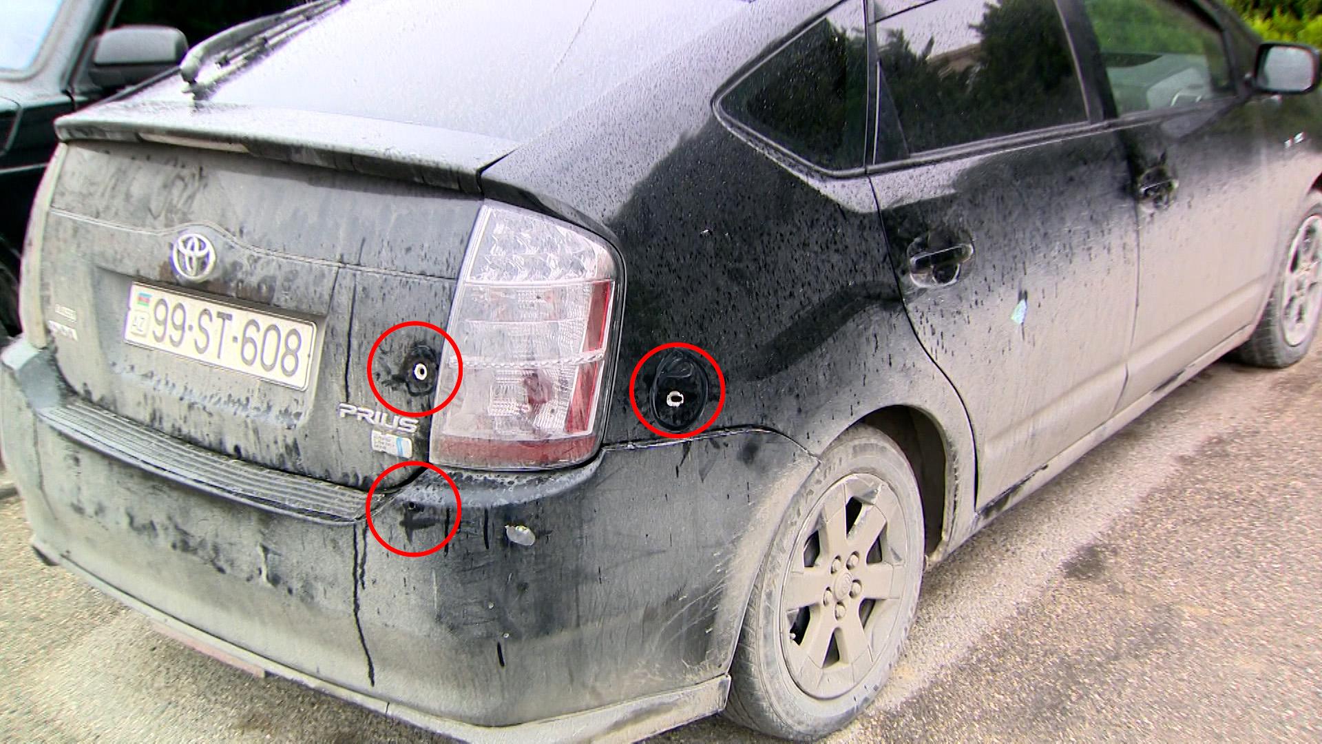 Xırdalanda&nbsp;silahlı insident: 4 nəfər tutuldu - FOTO/VİDEO