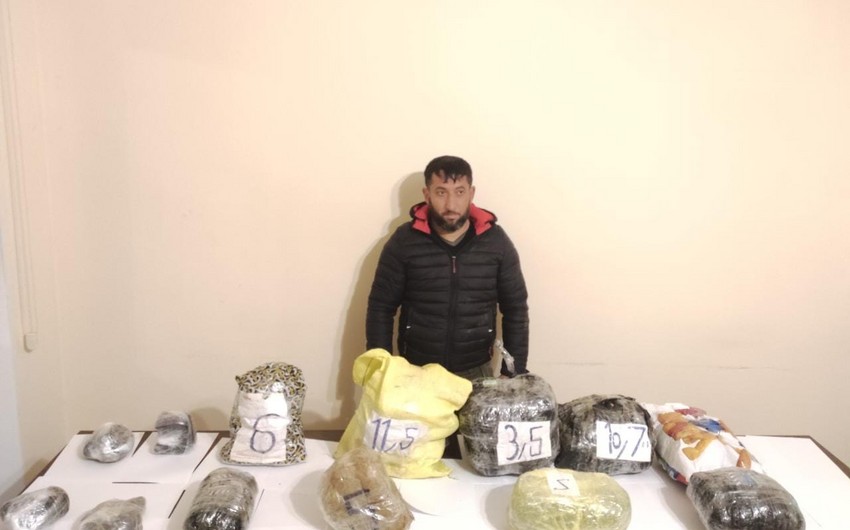 Astarada əməliyyat:&nbsp;kənd sakini 42 kiloqram narkotiklə saxlanıldı