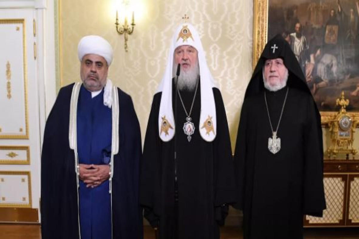 Azərbaycan, Rusiya və Ermənistan dini liderləri&nbsp;görüşəcək