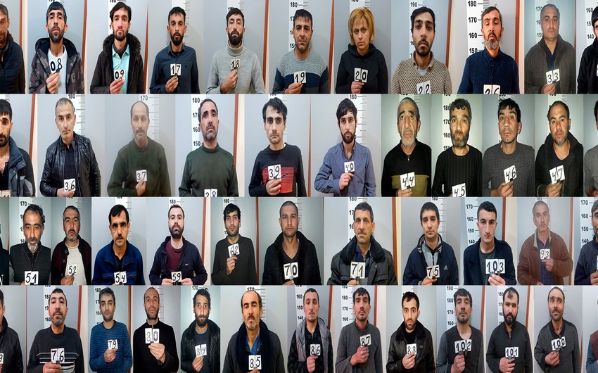 Bakının kəndlərində geniş əməliyyat: bu şəxslər saxlanıldı - FOTO