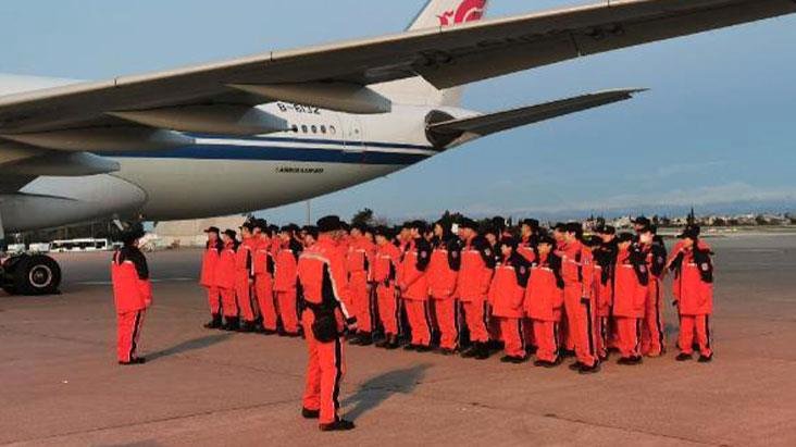 Çinli xilasedicilər zəlzələ bölgəsində əməliyyata başlayıb - Növbəti qrup da bu gün göndəriləcək (Yenilənib)