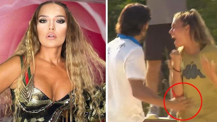 "Survivor"da qadın iştirakçı canlı yayımda döyüldü - Məşhur müğənni "onu qovun" çağırışı etdi