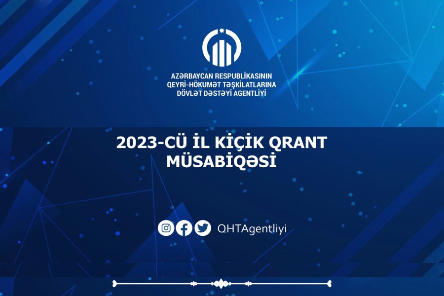 QHT Agentliyi kiçik qrant müsabiqəsinin qaliblərini elan etdi - SİYAHI