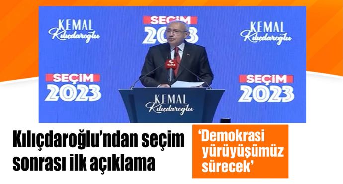 KILIÇDAROĞLU İSTEFA VERMƏDİ: "Dimdik ayaqdayıq, mübarizəmiz davam edəcək" - VİDEO