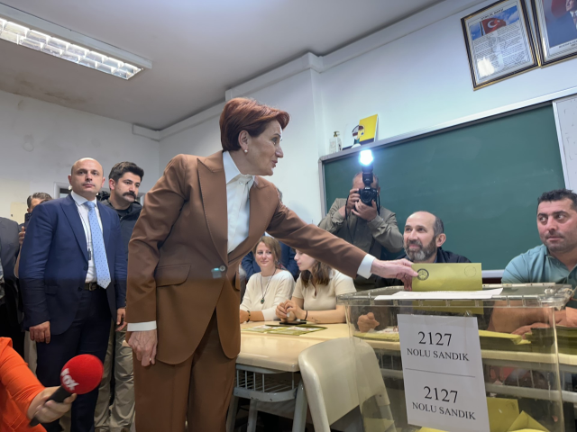 Akşener səs verdi: "Allah ürəyimizdə olanı bizə əta edər"