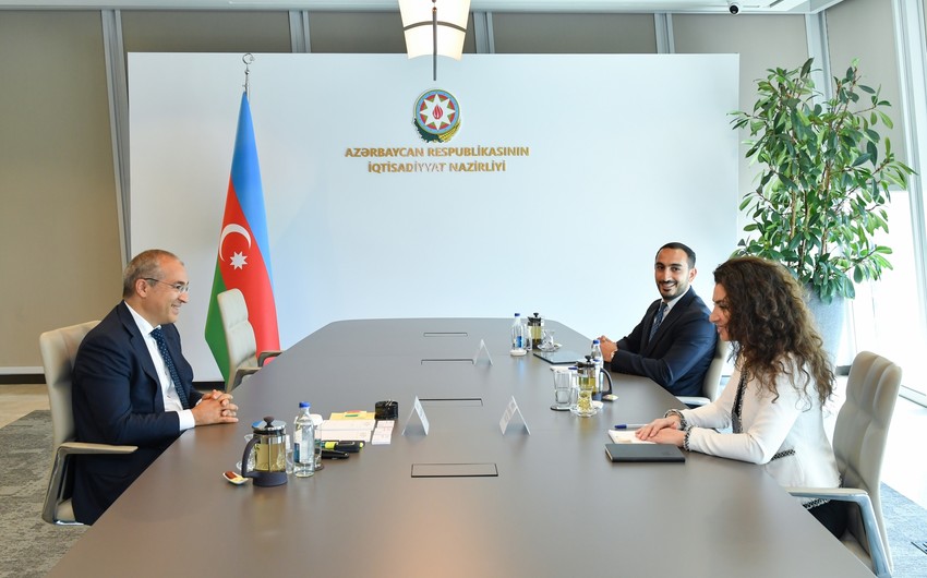 Mikayıl Cabbarov ikinci &ldquo;Yüksəliş&rdquo; müsabiqəsinin qalibləri ilə görüşüb