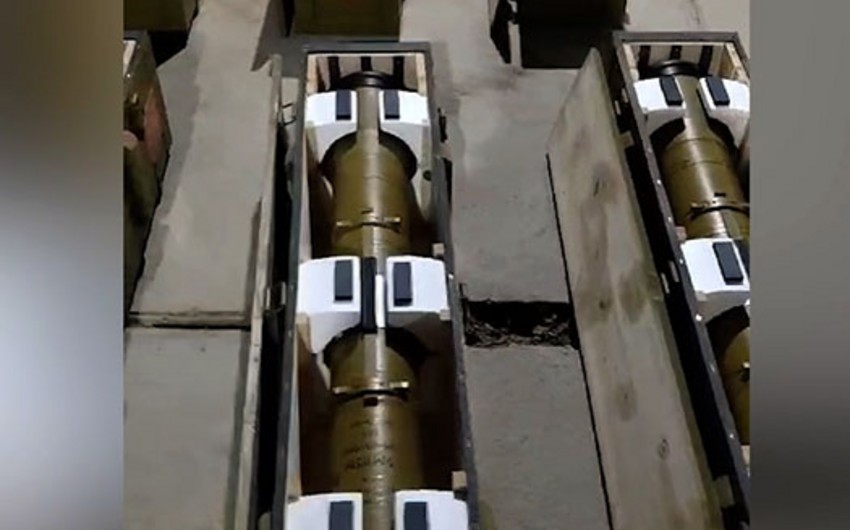 Ermənilərin mərmər zavodunun zirzəmisində gizlətdiyi silah-sursatlar üzə çıxdı - VİDEO