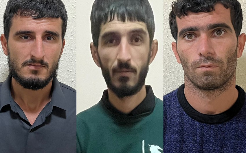 Qubada silsilə oğurluqlar edən dəstə üzvləri saxlanılıb - FOTO