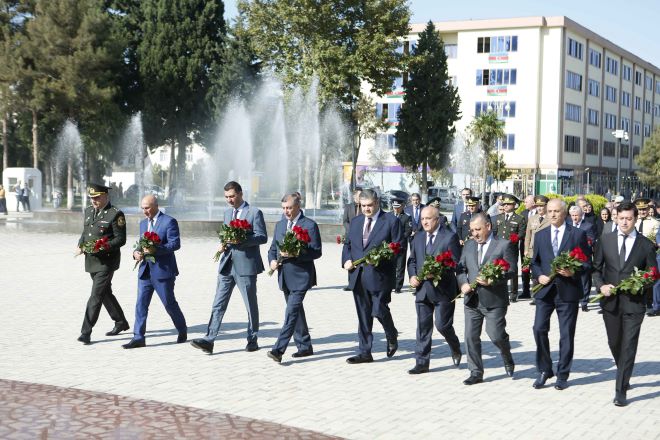 27 sentyabr Anım Günü Şirvanda silsilə tədbirlərlə qeyd edilib - FOTOLAR