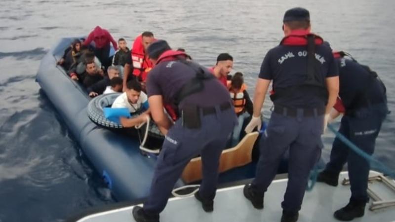 Muğla sahillərində boğulmaqda olan 24 miqrant qurtarılıb