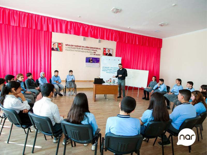 &ldquo;Nar&rdquo; Azərbaycanda uşaq hüquqlarının təşviqinə dəstək olur - FOTOLAR
