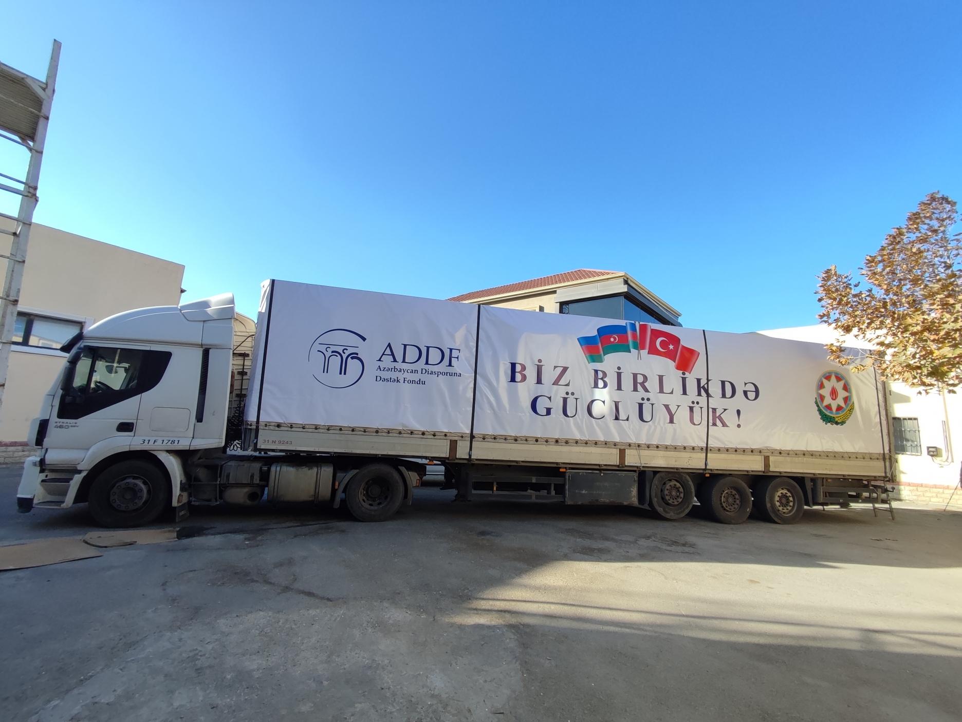 Azərbaycan Türkiyənin zəlzələ bölgəsinə növbəti yardım göndərib