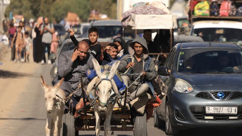 BMT rəsmisi həyəcan təbili çalır - 400 min fələstinli Qəzzanın şimalında çarəsiz qalıb