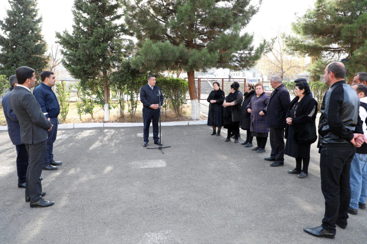 Aşıqlı kənd sakinləri "Açıq mikrofon"da - FOTOLAR