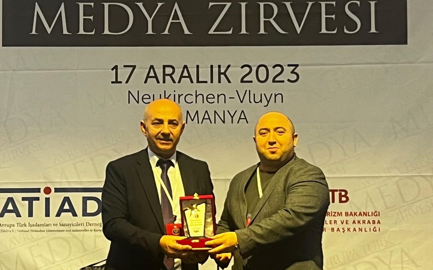 Aqil Ələsgər "Türk dünyası Mətbuat mükafatı"na layiq görülüb