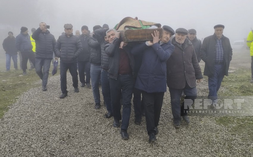 Mövlud Süleymanlı Şamaxı rayonunun Kərkənc kəndində dəfn olunub - FOTO