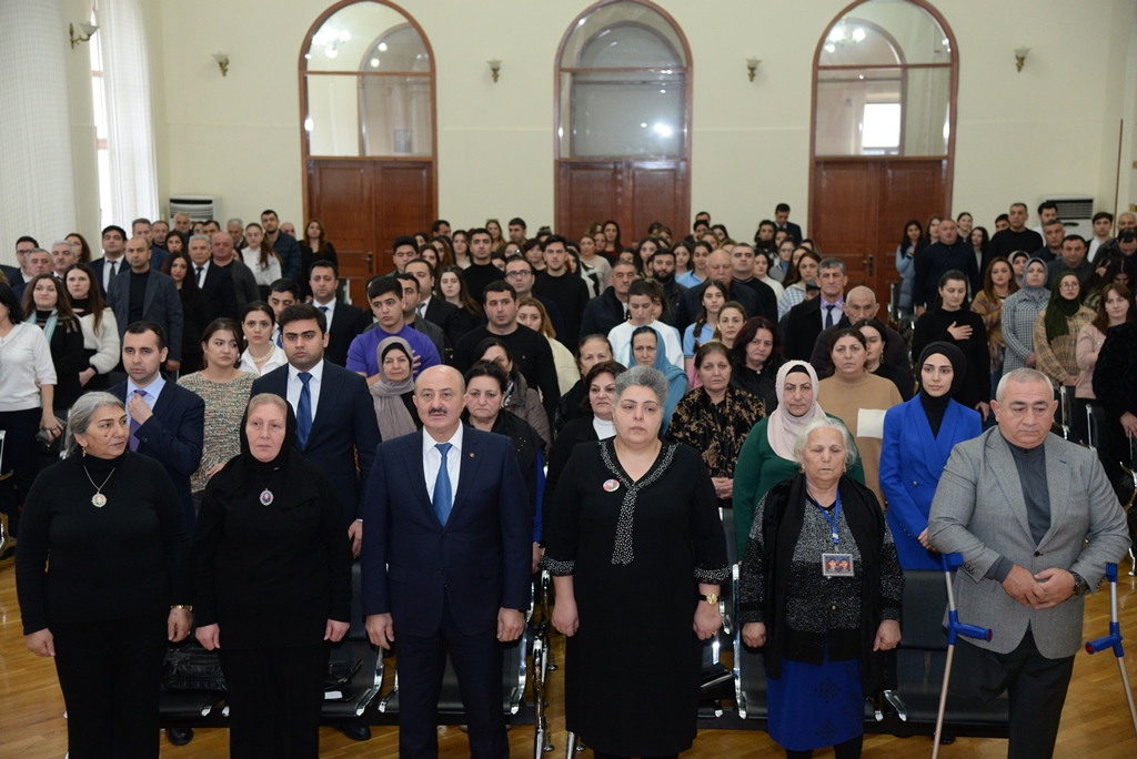 Nəsimi rayonunda 26 Fevral-Xocalı faciəsinə həsr olunmuş &ldquo;Xocalı, biz qayıtmışıq!&rdquo; adlı tədbir keçirilib - FOTOLAR