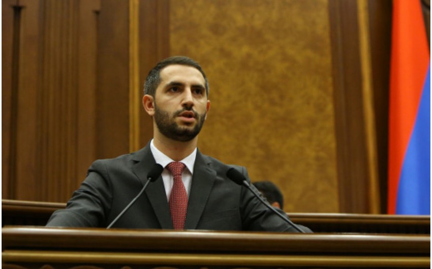 Erməni&nbsp;vitse-spikeri:&nbsp;&ldquo;Sülhə ən qısa vaxtda nail ola bilərik"