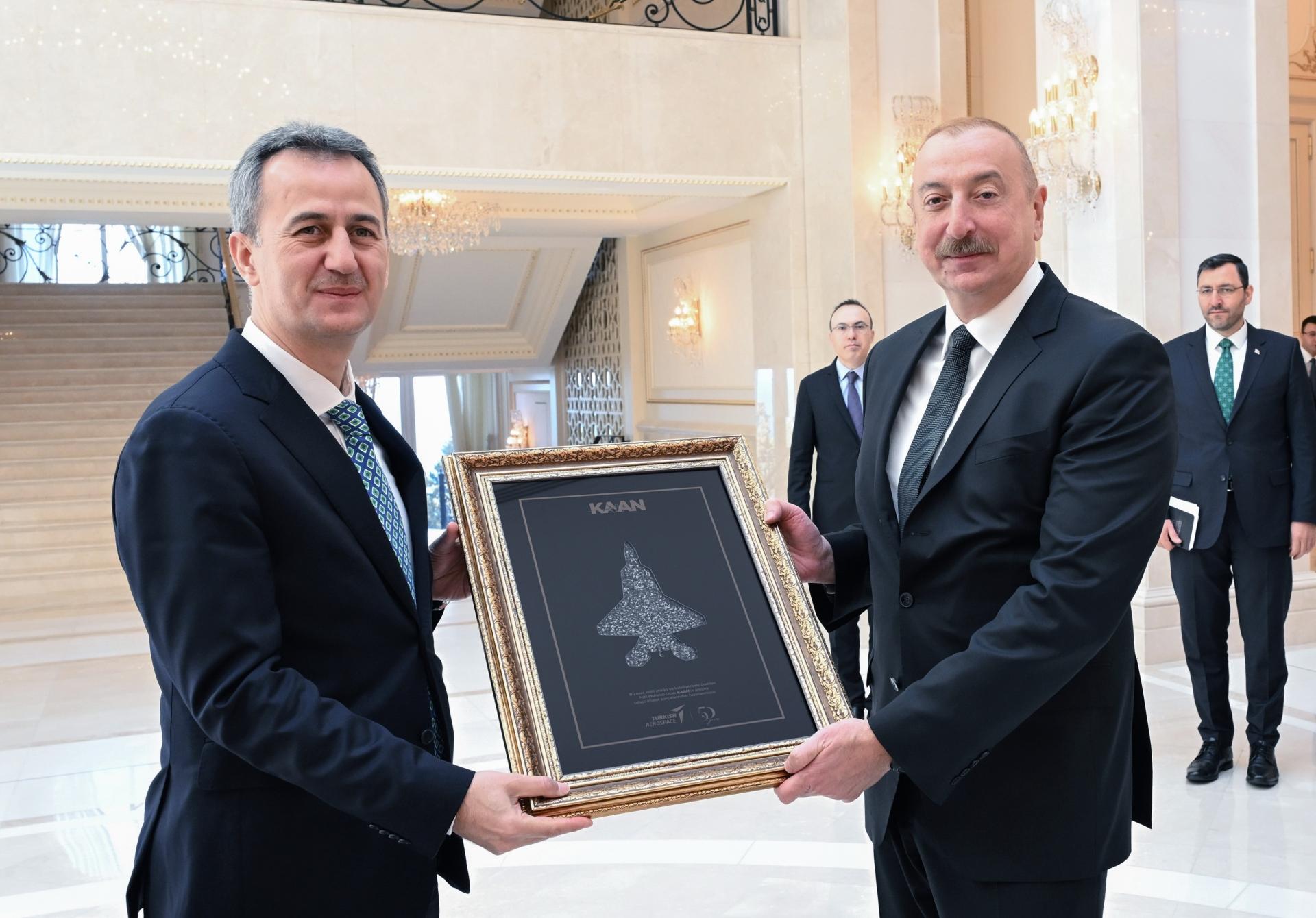 Prezident İlham Əliyev Türkiyə PA-nın&nbsp;nümayəndə heyətini qəbul edib - FOTOLAR (Yenilənib)