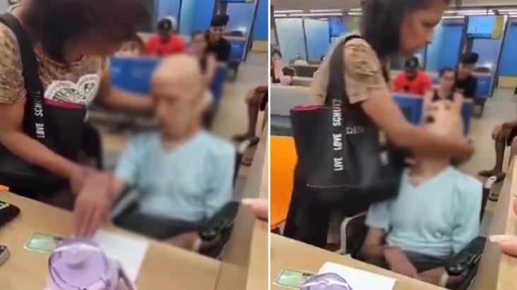Brazilyada dünyanı heyrətə salan hadisə: ölən əmisini banka gətirib adına kredit götürməyə çalışan qadın tutulub - FOTO