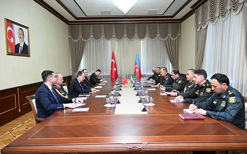 Zakir Həsənov general&nbsp;Selçuk Bayraktaroğlunun rəhbərlik etdiyi nümayəndə heyəti ilə görüşüb