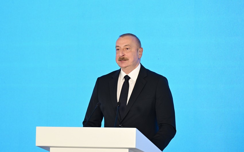 Prezident İlham Əliyev üç elektrik stansiyasının təməlqoyma mərasimində iştirak edib