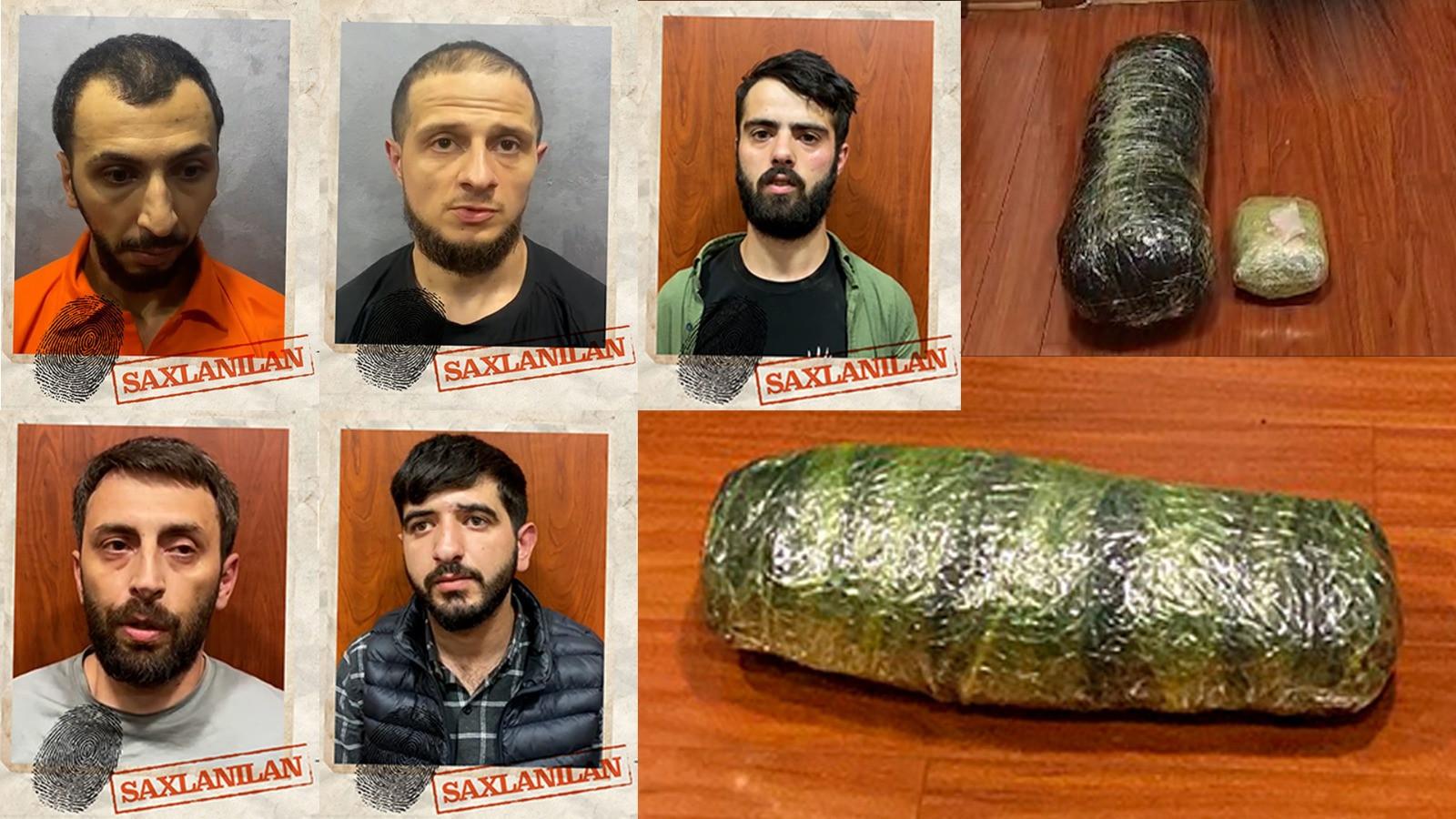 Səbaildə narkotacirlər tutulub - FOTO