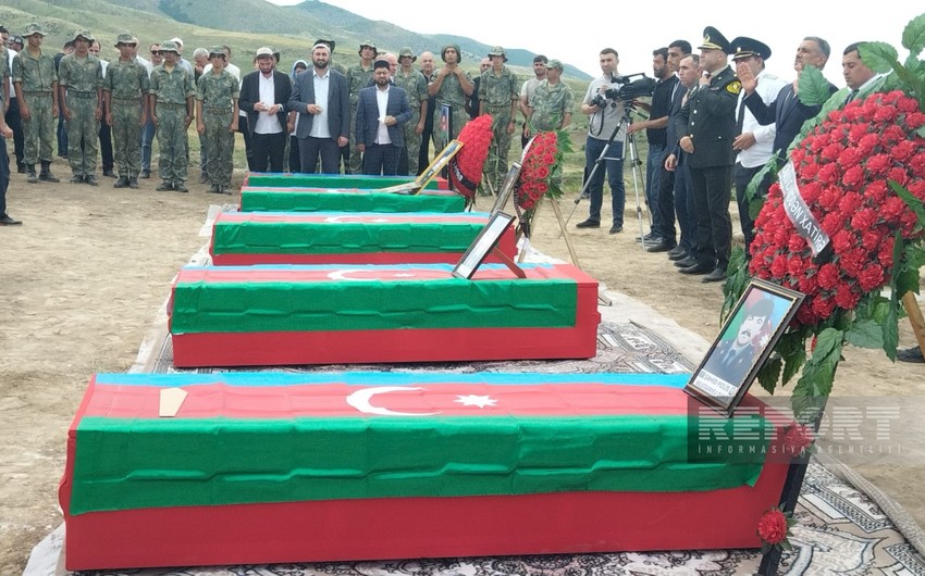 Xocavənddə daha altı şəhid&nbsp;dəfn edilib - ADLAR