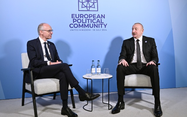 Prezident&nbsp;İlham Əliyev Lüksemburqun Baş naziri ilə görüşüb - Britaniyada (FOTOLAR)