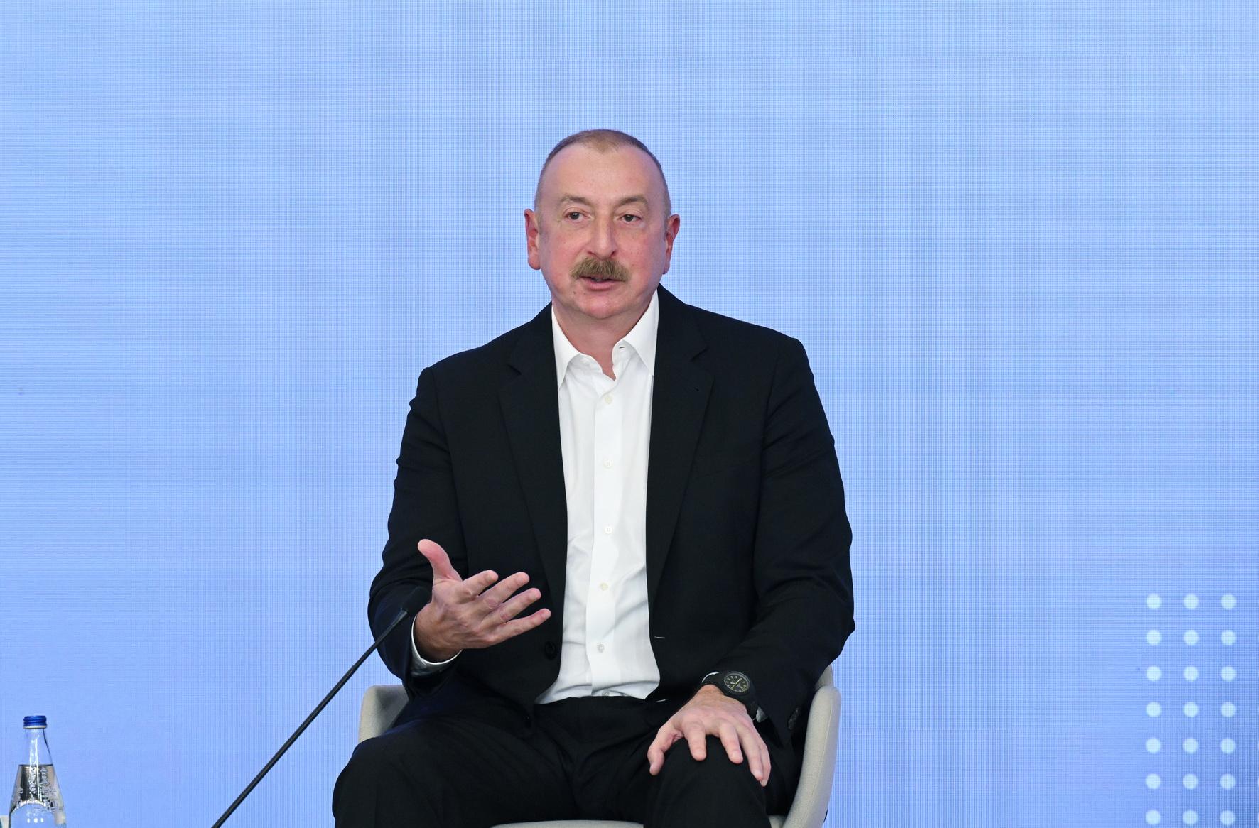 İlham Əliyevdən Paşinyanın Britaniyada görüşdən imtina etməsinə şərh:&nbsp;"Biz buna çox təəccübləndik"