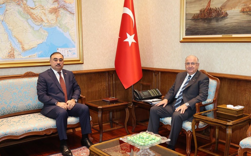 Yaşar Gülər Azərbaycanın Ankaradakı səfiri ilə&nbsp;görüşüb