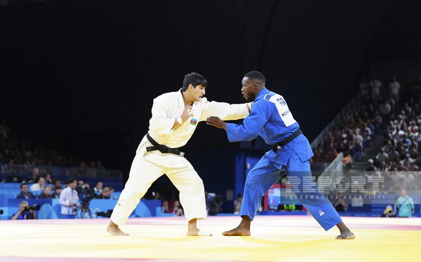 Paris-2024: Azərbaycan cüdoçusunun çiyni çıxıb, xəstəxanaya aparılıb