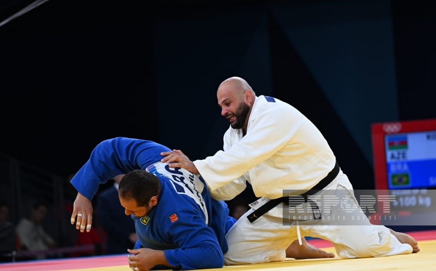 Paris-2024: Azərbaycan cüdoçusu 1/4-də uduzub 