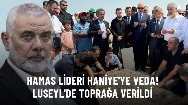 İsmayıl Haniyə Qətərdə dəfn edilib - Türkiyə rəsmiləri mərasimdə (FOTOLAR)