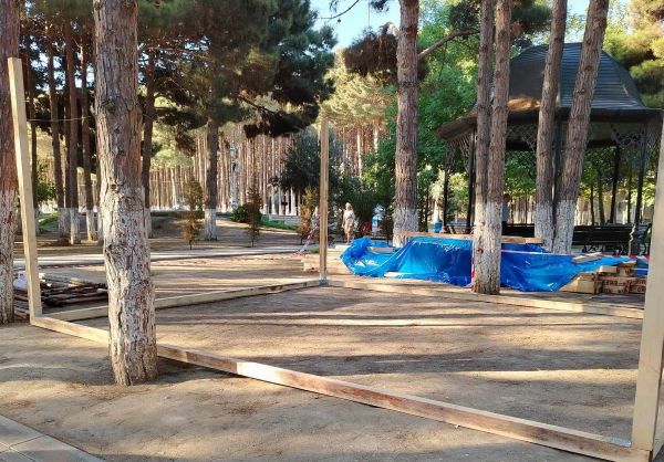 Xırdalanda obyektlər Heydər parkını sürətlə "işğal" edib: bəs camaat neyləsin? - Ekspert həyəcan təbili çalır