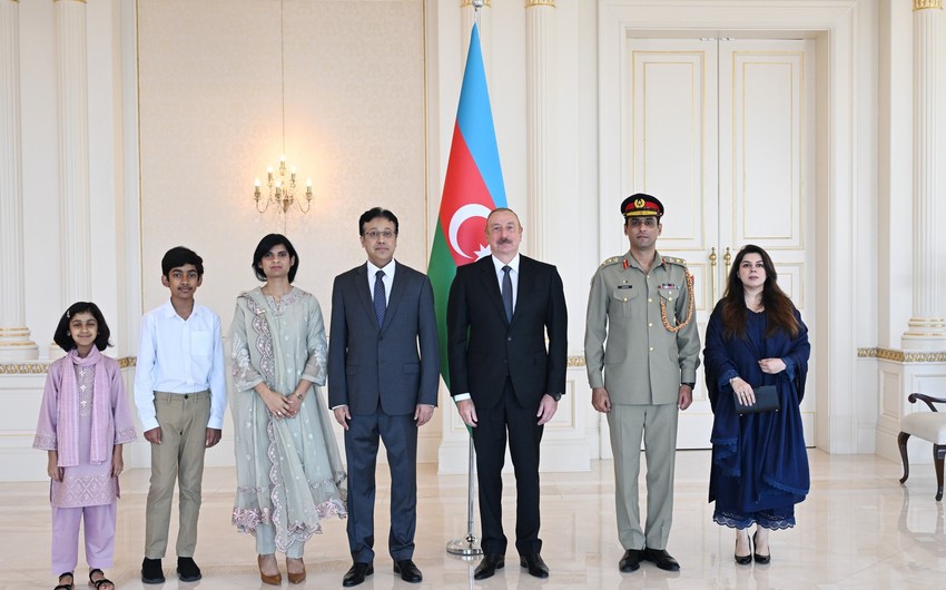 İlham Əliyev&nbsp;Pakistanın yeni səfirini qəbul edib -&nbsp;Müzakirə (FOTOLAR)