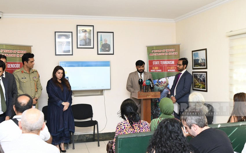 Pakistan səfirliyində Cammu və Kəşmirin xüsusi statusunun ləğvi ilə bağlı tədbir keçirilib