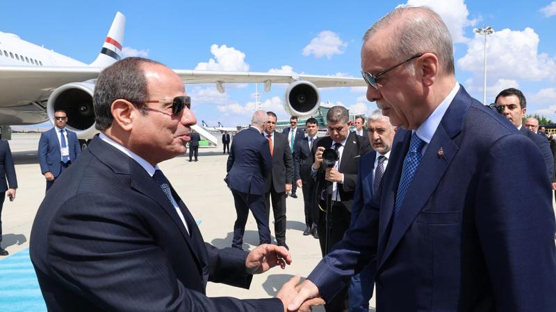Misir prezidenti ilk dəfə Türkiyəyə gəlib&nbsp;- FOTOLAR&nbsp;(Yenilənib)