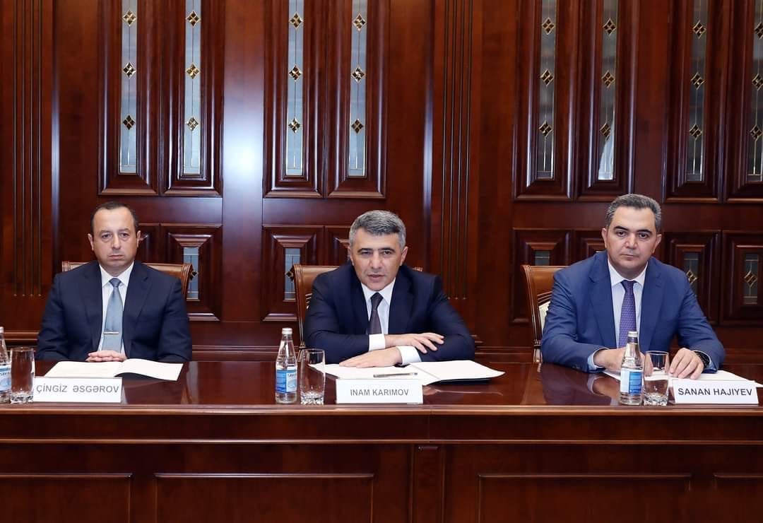 Ali Məhkəmədə Beynəlxalq Hakimlər İttifaqının Prezidenti ilə görüş keçirilib - FOTOLAR