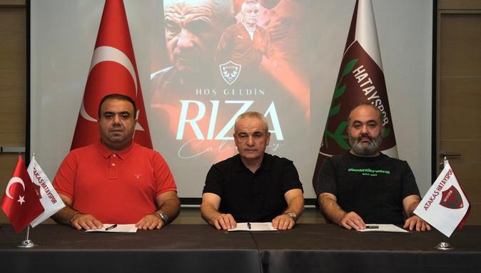 Rıza Çalımbay və Aboubakar "Atakaş Hatayspor"la anlaşıb