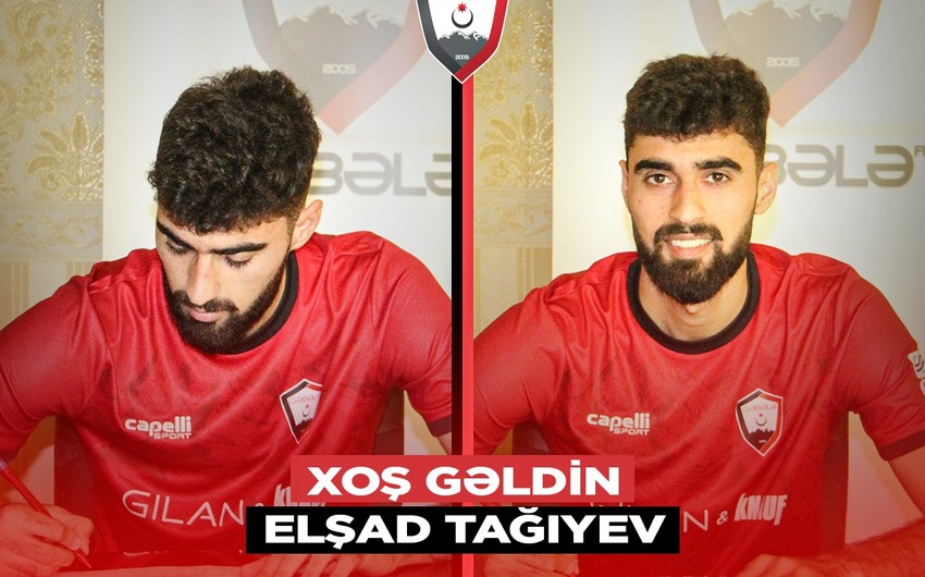 &ldquo;Qəbələ"&nbsp;Elşad Tağıyevlə müqavilə imzalayıb