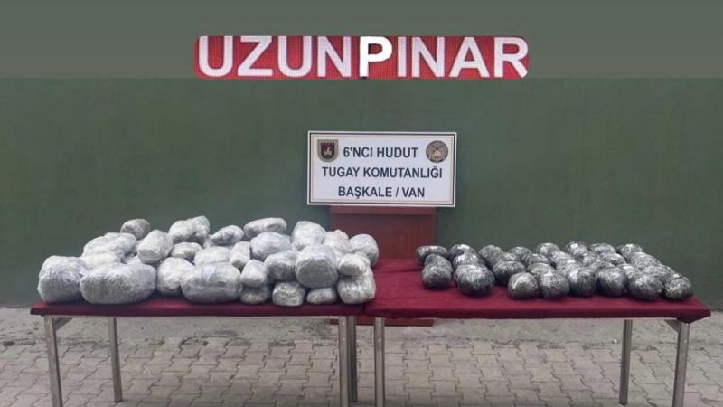 Türkiyədə PKK-nın maliyyə qaynağına daha bir zərbə - 57 kq-dan çox narkotik ələ keçirildi