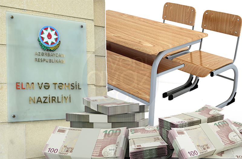 Nazirlik bir ədəd şagird partasının təmirinə 106 manat xərcləyəcək - ETN-də diqqətçəkən tender...