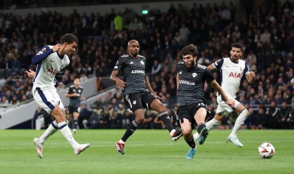 35 dəqiqə gecikən oyun, qırmızı kart və.... - "Qarabağ" "Tottenhem"ə uduzdu&nbsp;(Yenilənib)