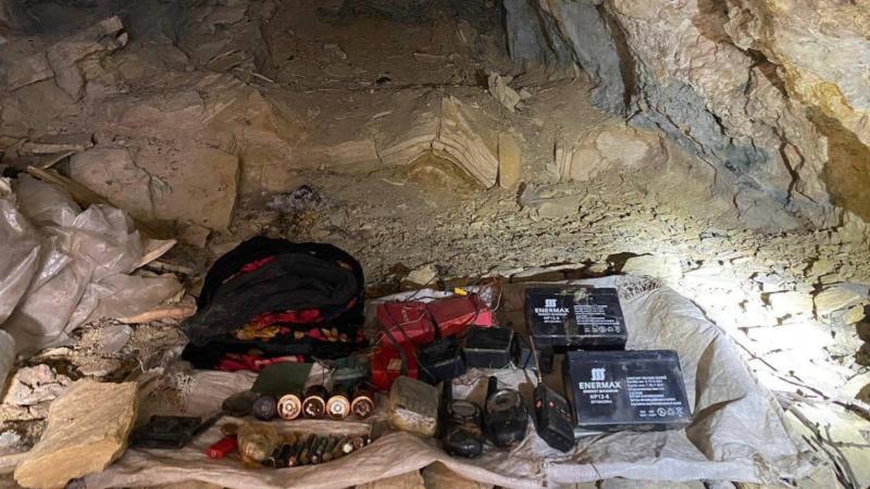 Türkiyədə terrorçuların istifadə etdiyi 30 mağara dağıdılıb - FOTO