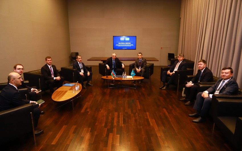 Kamran Əliyev Qazaxıstan Baş prokuroru ilə görüşüb