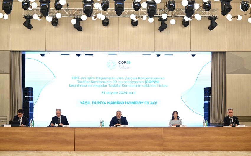 PA rəhbəri Təşkilat Komitəsinin növbəti iclasını çağırdı, yeni tapşırıqlar verildi - FOTOLAR